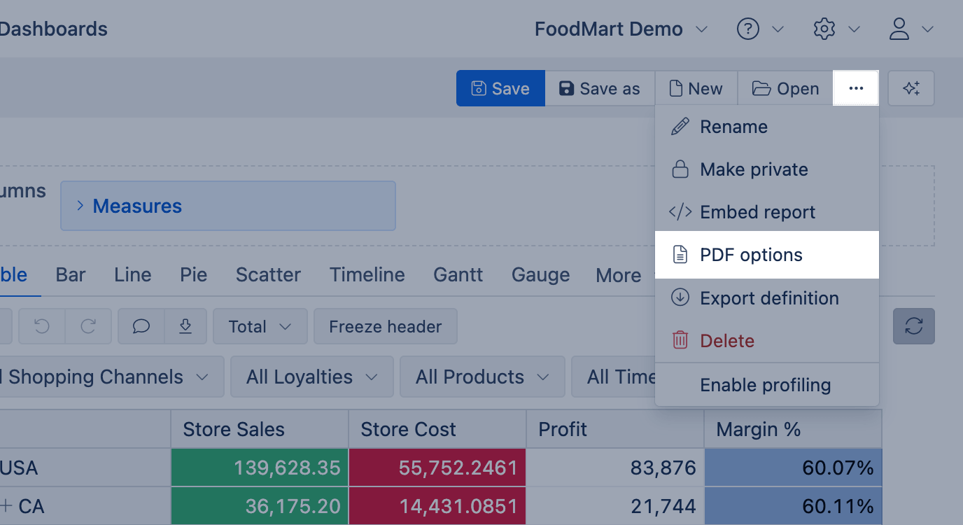 PDF options for report.png